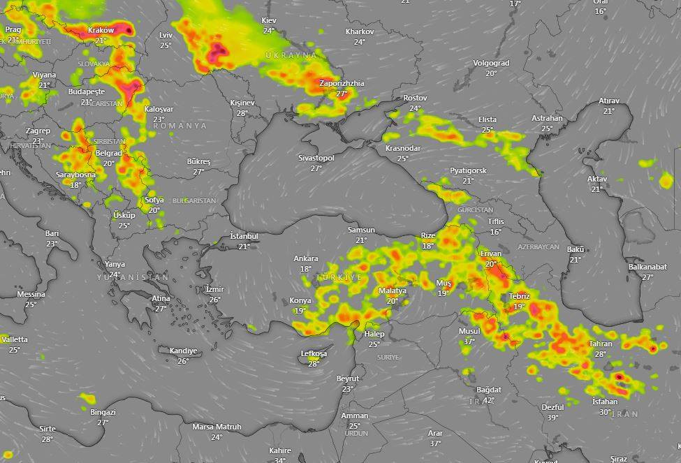 Meteorolojiden bölge ve saat verip uyardı! Fırtına geliyor - Resim: 3